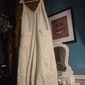 Natural Life Cream Textured Fabric